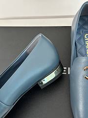 Chanel Blue Loafer  - 3