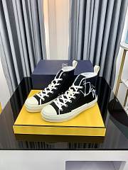 Dior B23 Cactus Jack High-Top Black Cream - 5