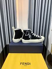 Dior B23 Cactus Jack High-Top Black Cream - 4