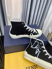 Dior B23 Cactus Jack High-Top Black Cream - 2