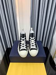 Dior B23 Cactus Jack High-Top Black Cream - 3