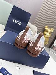 Dior B23 Oblique Low Top Sneaker Brown White - 2