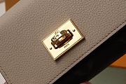 Louis Vuitton LV Victorine On My Side Wallet Greige 11x9x2cm - 2