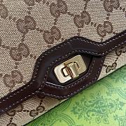 Gucci Luce Small Shoulder Bag Beige 27.5x12.5x6.5cm - 2