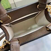 Gucci Ophidia GG Super Mini Bag Beige 26.5x15x5.5cm - 6