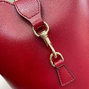 Gucci Mini Bucket Shoulder Bag Red 18.5x20.5x12.5cm - 3