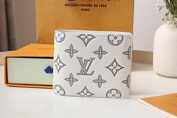 Louis Vuitton LV Multiple G65 White Wallet 11.5 x 9 x 1.5 cm