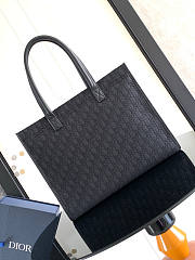 Dior Safari Tote Bag Black Oblique 39 x 35 x 11 cm - 3