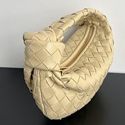 Bottega Veneta Mini Jodie Bag Beige 23x28x8cm - 4