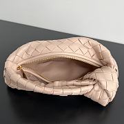 Bottega Veneta Mini Jodie Bag Light Pink 23x28x8cm - 4