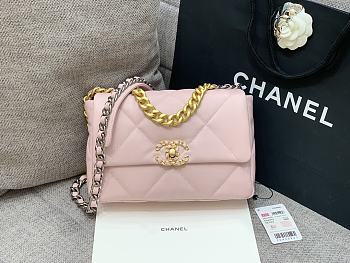 Chanel 19 Bag Pink Gold 26cm