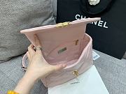 Chanel 19 Bag Pink Gold 26cm - 6