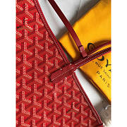 Goyard Saint Louis PM Bag Red 34x27x14cm - 2