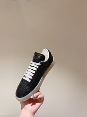 Prada Black Leather Sneakers - 5