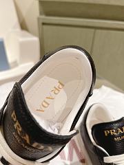 Prada Black Leather Sneakers - 2