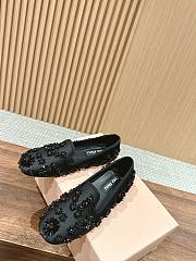 Miu Miu Ballerina Black Flat - 3