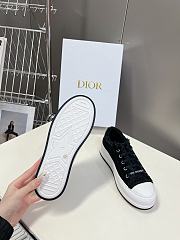 Dior Walk'n'Dior Platform Sneaker Black Fringed  - 5