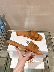 Dior Dway Slide Pastel Camel Calfskin - 4