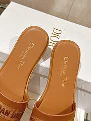 Dior Dway Slide Pastel Camel Calfskin - 2