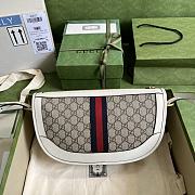 Gucci Ophidia Shoulder Bag White Ebony 30x18x9cm - 4