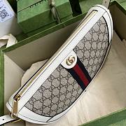 Gucci Ophidia Shoulder Bag White Ebony 30x18x9cm - 3