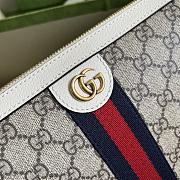 Gucci Ophidia Shoulder Bag White Ebony 30x18x9cm - 2