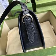 Gucci Ophidia Shoulder Bag Blue Ebony 30x18x9cm - 5
