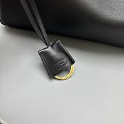 Balenciaga Rodeo Medium Handbag Black Smooth 34x11x24cm - 3