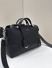 Fendi Medium By The Way Shoulder Bag Black 27x13x15cm - 2