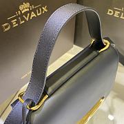 Delvaux Lingot Black Bag 20.5x7.5x15cm - 4