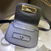 Delvaux Lingot Black Bag 20.5x7.5x15cm - 3