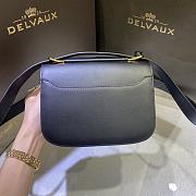 Delvaux Lingot Black Bag 20.5x7.5x15cm - 2