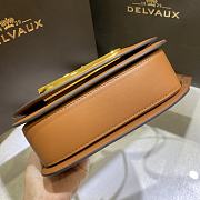 Delvaux Lingot Brown Bag 20.5x7.5x15cm - 3