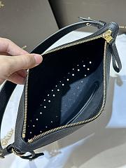 Delvaux Pin Swing Bag Black 29x9x20cm - 6