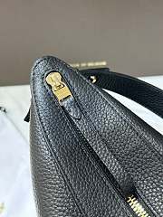 Delvaux Pin Swing Bag Black 29x9x20cm - 5