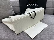 Chanel Shopping Tote Bag Black White 38cm - 6