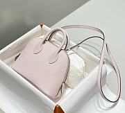 Hermes Mini Bolide Bag Pink Silver 19x14x8cm - 5