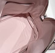 Hermes Mini Bolide Bag Pink Silver 19x14x8cm - 4