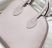 Hermes Mini Bolide Bag Pink Silver 19x14x8cm - 2