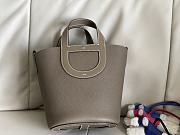 Hermes In The Loop Grey Bag 18cm - 3