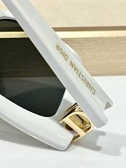 Dior White Sunglasses - 3