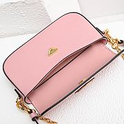 Prada Saffiano Pink Shoulder Bag 20.5x10.5x4cm - 2