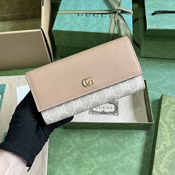 Gucci GG Marmont Continental Wallet 10x19x3.5cm