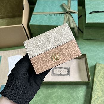 Gucci GG Marmont Card Case Wallet 8.5x11x3cm