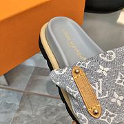 Louis Vuitton LV Pool Pillow Flat Comfort Mule Grey - 4