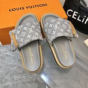 Louis Vuitton LV Pool Pillow Flat Comfort Mule Grey - 3