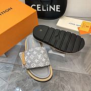 Louis Vuitton LV Pool Pillow Flat Comfort Mule Grey - 2