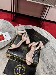 Christian Louboutin Miss Sabina 55 Heeled Pink Sandals - 5