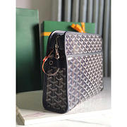 Goyard Jouvence Goyardine GM Dark Blue 30x23×7.5cm - 3