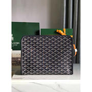 Goyard Jouvence Goyardine GM Dark Blue 30x23×7.5cm - 2